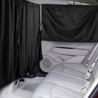Set Of 3 Car Privacy Curtain  95  Light Blocking
