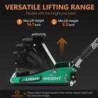 1 5 Ton  Aluminum And Steel Floor Jack Dual Pump Hydraulic Low Profile Car Jack