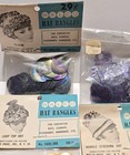 Vintage Walco Hat Bangles   Sequins New In Packages Lot 9 Hat Bangles 2 Sequins
