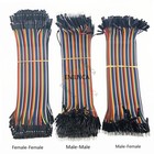  1x 3x 40 Pcs10 15 20cm Mm  Mf  Ff Dupont Wire Jumper Cable Arduino Breadboard