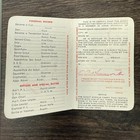 Vintage 1947 Boy Scouts America Membership Card  be Prepared  Norman Rockwell