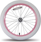 Joystar Kids Bike Replacement Wheels  16 Inch Solid Rubber Tire - Ready To Roll