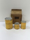 Vintage Kodak Af 30 Developer Tin Can Lot Darkroom Photography Chemicals