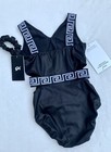 New Jordan Chiles Gk Elite Leotard Gymnastics Defying Fate Black Bling Tank  As