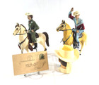 Hartland Roy Rogers And Dale Evans With Trigger And Buttermilk Plus Cup And Card