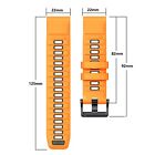 Quickfit 22mm 26mm Silicone Strap For Garmin Fenix 8 7 Solar 6x 6 5 5x Plus Band