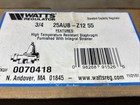 New Watts 3 4 25aub - Z12 55 Water Pressure Reducing Valve