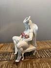 Exotic Artistic Erotic Demon Woman Model Figurine Paintable 5 5    Tall