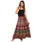 Wholesale Lot Hippie Skirts Indian Women Wrap Around Skirt Cotton Bohemian Gypsy
