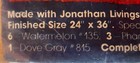 Jonathan Livingston Seagull Rug Pattern 313 Sun Bird 24 X 36 Vintage 1973