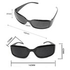 4 Pair Small Hole Glasses Eyes Correction Exercise Eyesight Care Improvement