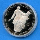 1974 John Adams American Revolution Bicentennial Us Mint Silver Medal  08 Coin
