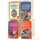Lord Of The Rings Hobbit Fellowship Towers King 4 Vtg Paperback Lot Jrr Tolkien