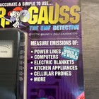 Vintage Dr  Gauss The Emf Detective Emf Meter Detector Ghost Hunting New Sealed