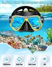  Mask Fins Snorkel Set  Snorkeling Gear For Adults