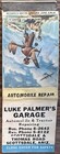 Luke Palmer s Garage Scottsdale Az Arizona Patriotic Vintage Matchbook Cover