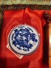 Chinese Stone Dragon Seal Stamp Set With Box