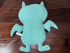Vintage 2002 Uglydoll Ice Bat Light Blue 13  Stuffed Plush Toy Y2k Collectible