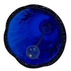 Branson Missouri Glass Bell Blue Souvenir Collectible 4 5 