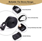 5pack Cam Buckle Tie Down Straps  1  X 4 Ft Heavy Duty Lashing Secure Strap Adju