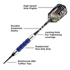 Viper Sure Grip Soft Tip Darts - Dartboard Game Accessory - Blue - 18 Grams