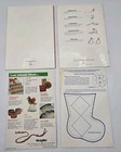 4 Christmas Craft Leaflets Booklets Tree Trimmings Felt Ornaments Vintage 