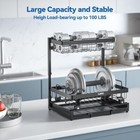 3 Tier Under Sink Organizers Storage Slide Out Kitchen Cabinet Bathroom Storage