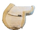 Fleeceworks Therawool Fitted Hunter Pad Medium Shimmable Saddle Pad