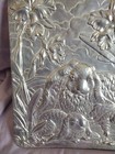 Vintage Arthur Court 12  Square Bunny Rabbit Platter Wall Display 1993 Easter