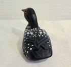 Loon Waterfowl Hand Carved Hand Painted Mini 3 5  X 1 5 