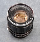 Minolta Sr Tele Rokkor-qe 100mm F3 5 Camera Lens W hood  Case - Clickless Ring