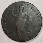 1791 Half Penny Yorkshire Leeds   Paley   s Conder Token Very Good Vg Coin  20328