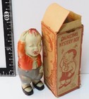 Vintage Japanese Tin Toy Celluloid Dancing Mystery Boy Kuramochi Wind Up Box