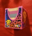 Vintage 90s Lisa Frank Rainbow Dalmation Stationary Cube Note Paper New Htf