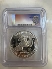 1971-s Proof Eisenhower Ike Dollar  1 Icg Pr70 Dcam Signed By Austin Hutto