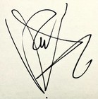 Vanity Signed Autographed 4x6 Index Card Nasty Girl Vanity 6 Sex Symbol Prince