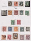 E6876  19th Century Chile Stamp Collection  High Cv  Unchecked 