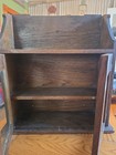 Antique Small Wooden Tabletop Or Wall-hanging Display- Spice Rack 