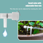 1 Set Garden Drip Irrigation Kit With Valve   Micro Dripper System - New