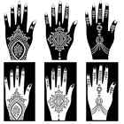 20 Reusable Temporary Tools India Henna Template Hand Body Art Tattoo Stencils