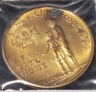 Vintage Coin Token  Vfw National Home Christmas 1934 Good Luck Token  Our T2046