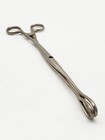 Vintage Medical Vaginal Ob gynecology Instrument Forceps Surgical Placenta 