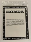 1988 Genuine Honda Trx300fw Set-up Instructions Manual Guide Paperwork Trx  174