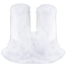  2 Bags Christmas Fake Snow Decoration Fiber Artificial Snow Indoor Fluffy 