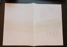 Ferrari Blueprint  With Handwriting Scarce 11 5x16 5