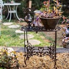Sungmor Plant Stands Flower Pots Heavy Duty Cast Iron Garden Holder Planter Rack