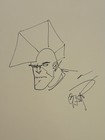 Savage Dragon Original Art Sketch   Signed By Eric Larsen With Coa 