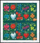Usps Postage Stamps Sheet Of 20 First Class Letter Garden Of Love