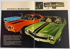 1969 Amc  big Bad Colors  Javelin Amx Sales Brochure   original  Not A Reprint 