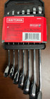Craftsman 7 Piece Sae Reversible Ratcheting Wrench Set Cmmt87024 - New